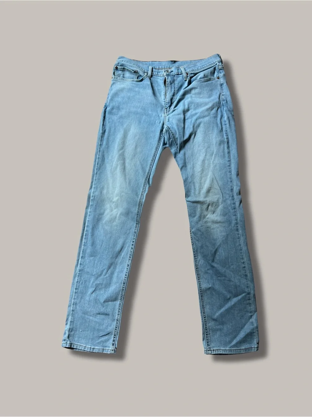 Men's Levi’s Light Blue Denim Jeans - Classic Straight Fit